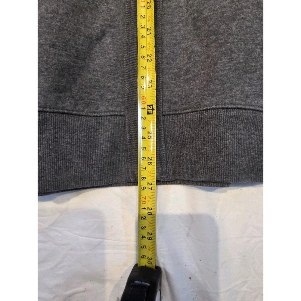 Ski-Doo Team BRP Men's Full Zip XL Sweaters Gray With Embroided Logo - Picture 8 of 10